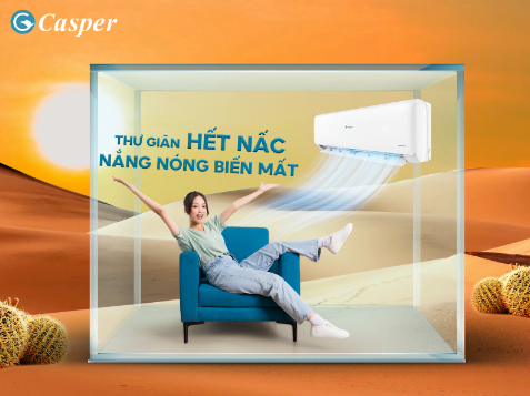 Cách hoạt động của điều hòa casper 9000 1 chiều