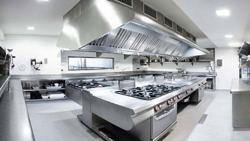 Bếp công nghiệp inox hiện đại