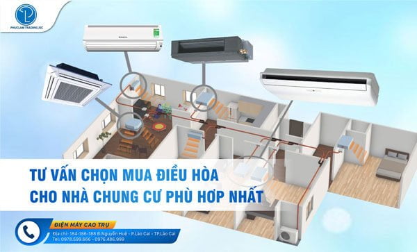 Mua điều hòa cho nhà chung cư
